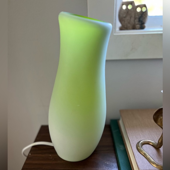 VINTAGE IKEA Mylonit Table lamp Retro table lamp green Handmade - Picture 2 of 4